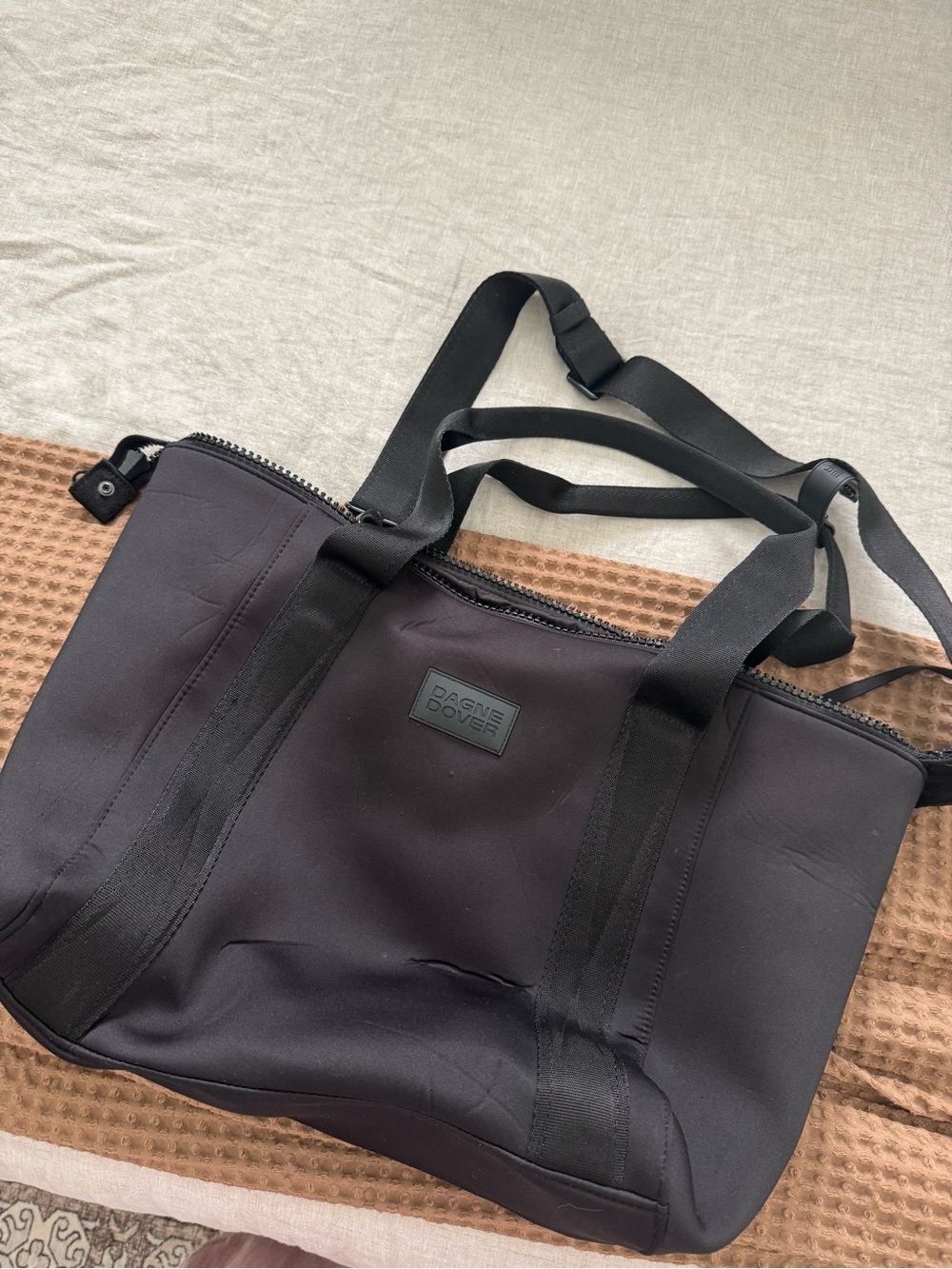 Dagne Dover Black Landon Medium Carryall